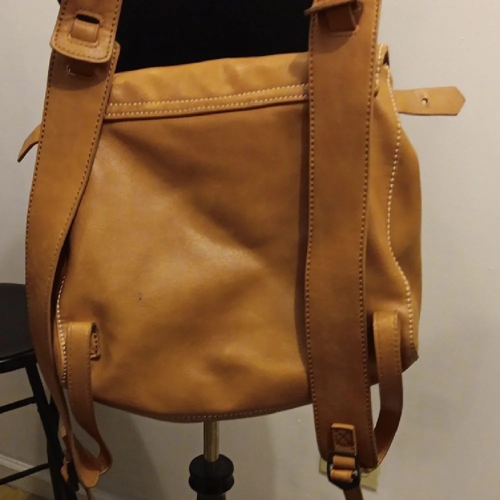 Backpack with Slouchy Design - Picture 8 of 9